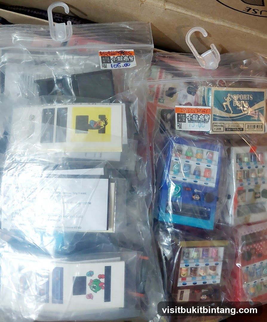 Miniature Vending Machines and Stickers
