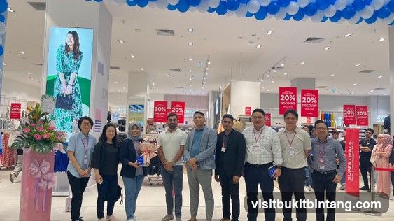 Group Photo in a Department Store