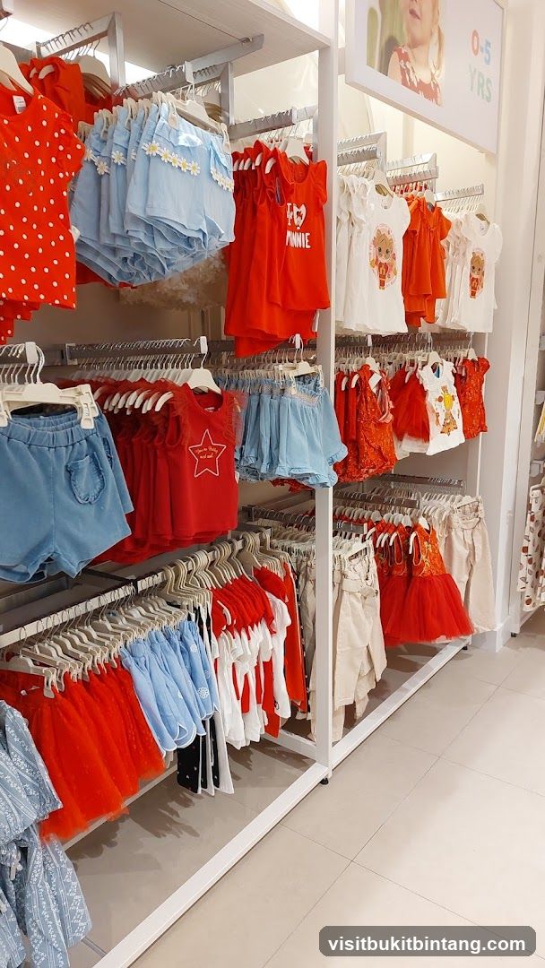 Children's Clothing Display