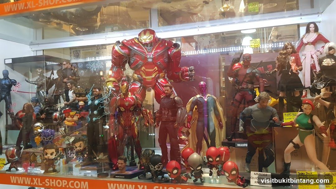 Display of Action Figures