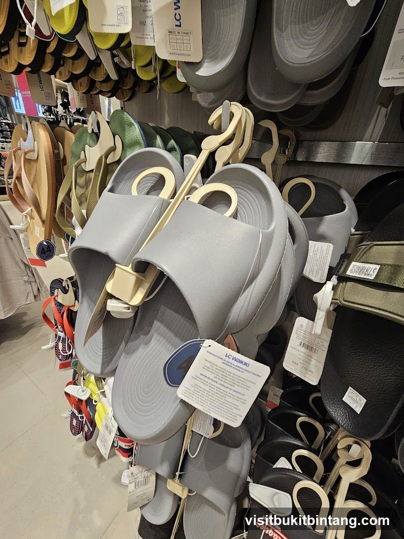 Sandals and Flip-flops Display