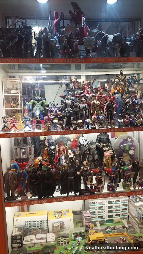 Display of Action Figures and Collectibles