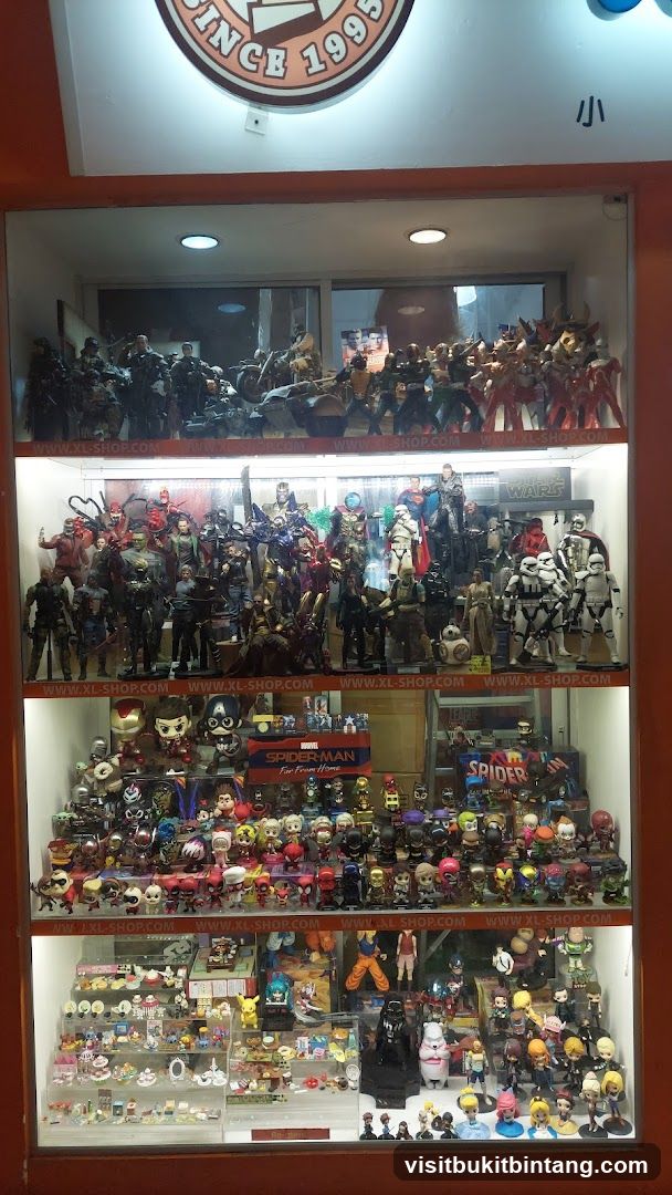 Display of Action Figures and Collectibles