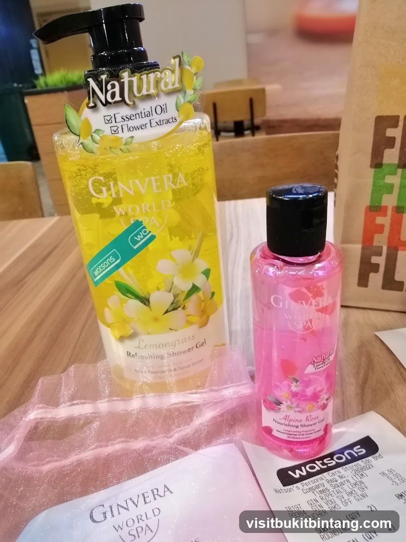 Ginvera Shower Gels