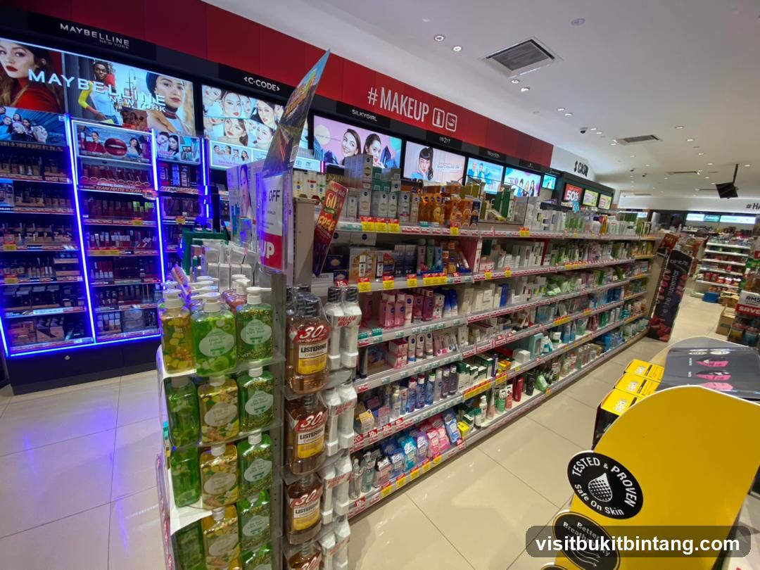 Cosmetics and Personal Care Store Interior