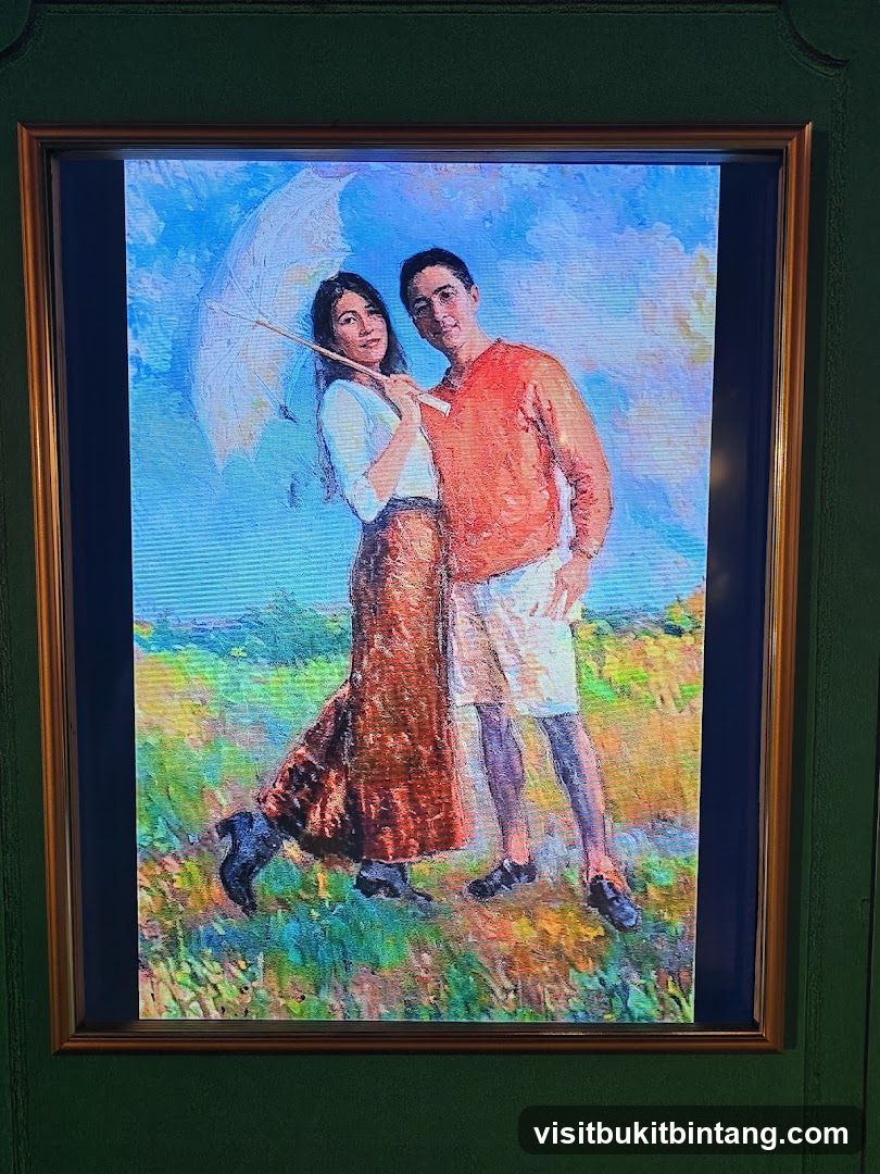 Digital Portrait of a Couple