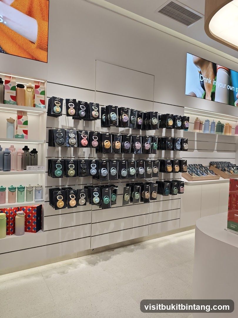 Store Display of Accessories