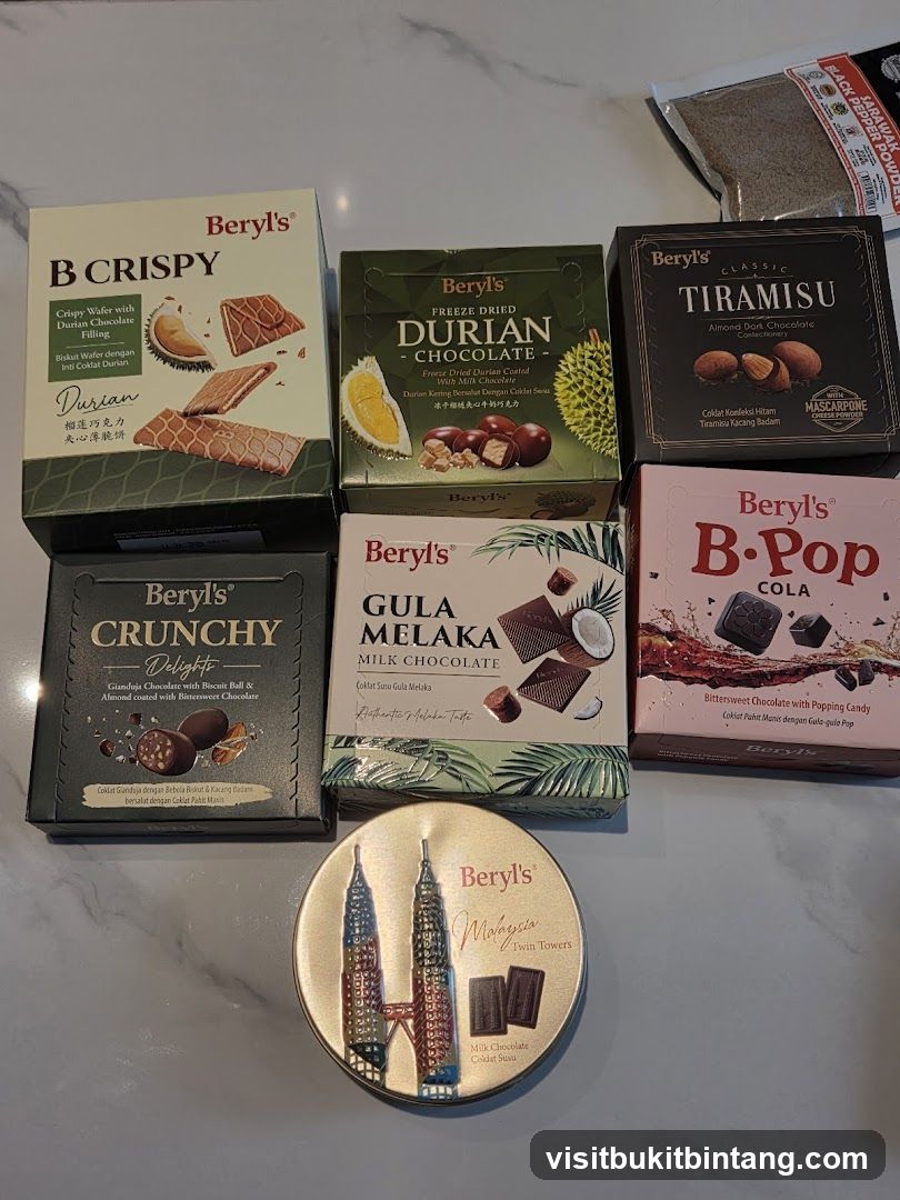 Assortment of Beryl's Chocolates