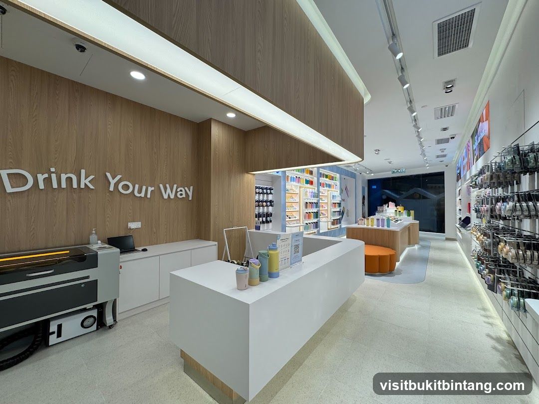 Modern retail store interior