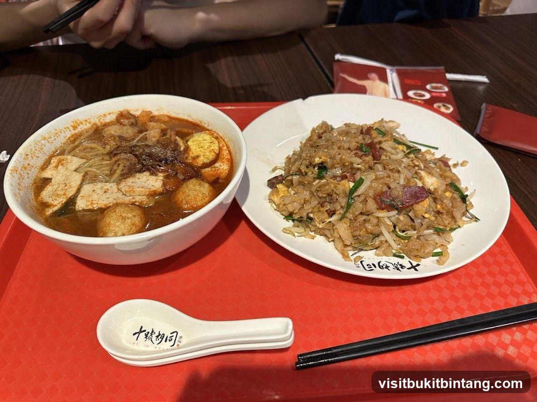 Noodles and Fried Rice