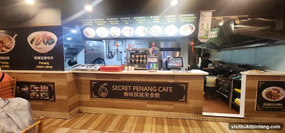 Secret Penang Cafe Counter