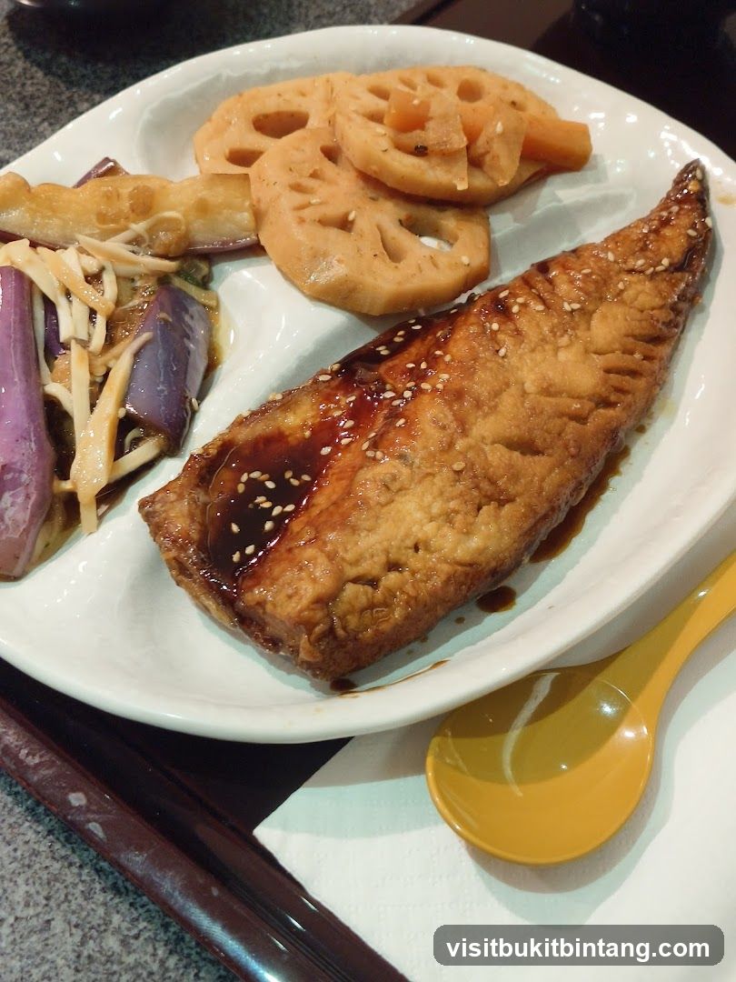 Fish and Vegetable Platter