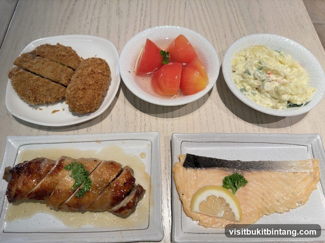 Assorted Japanese Dishes