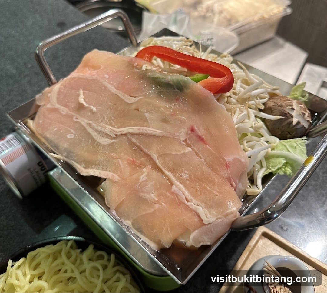 Raw Chicken and Vegetables