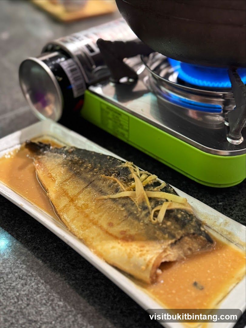 Cooked Fish with Sauce