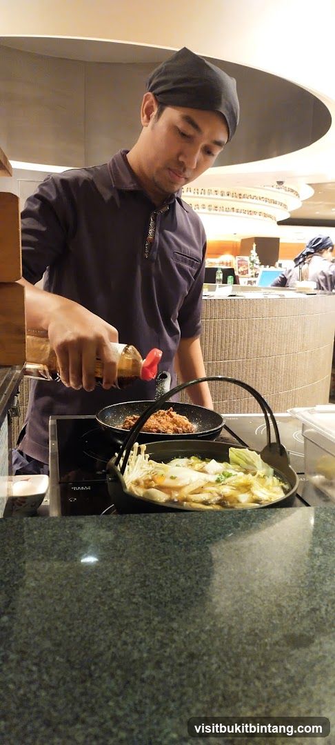 Chef preparing food