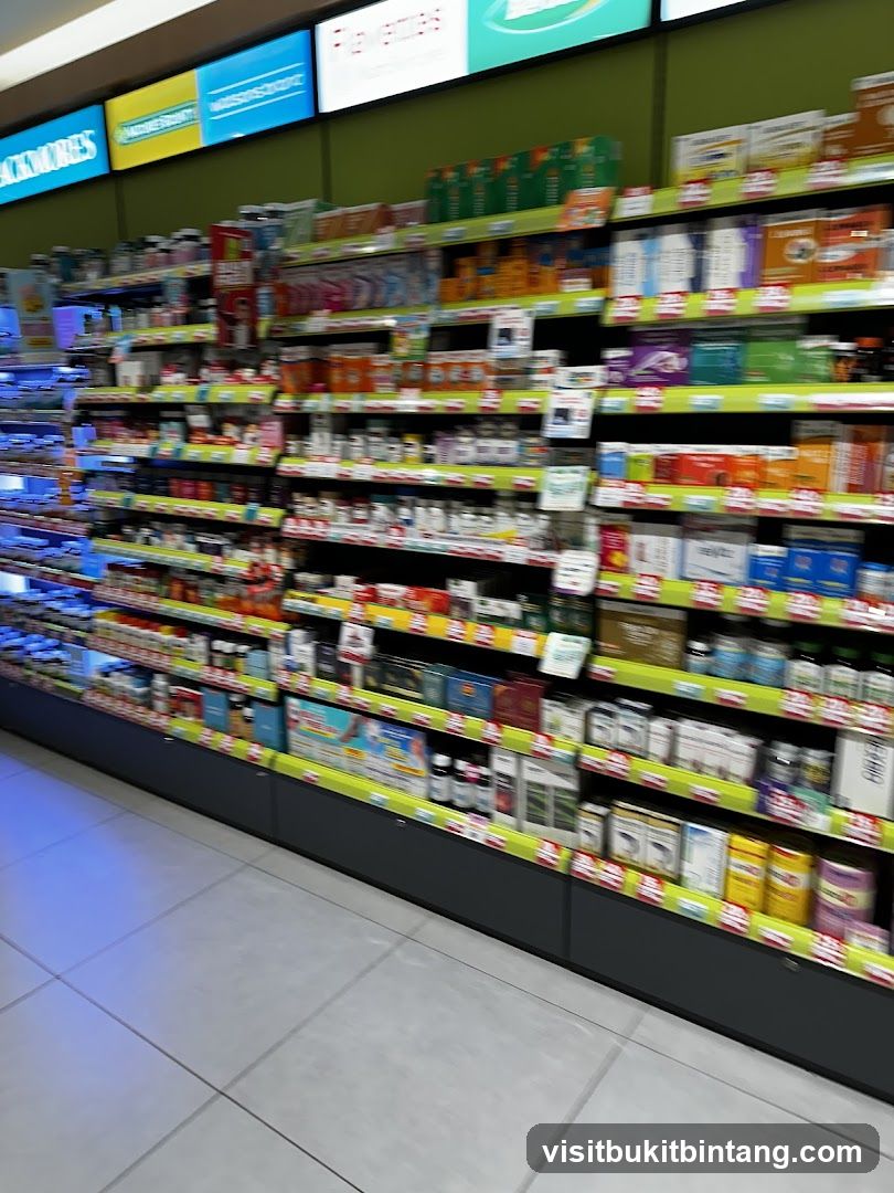 Health and Wellness Products on Shelves