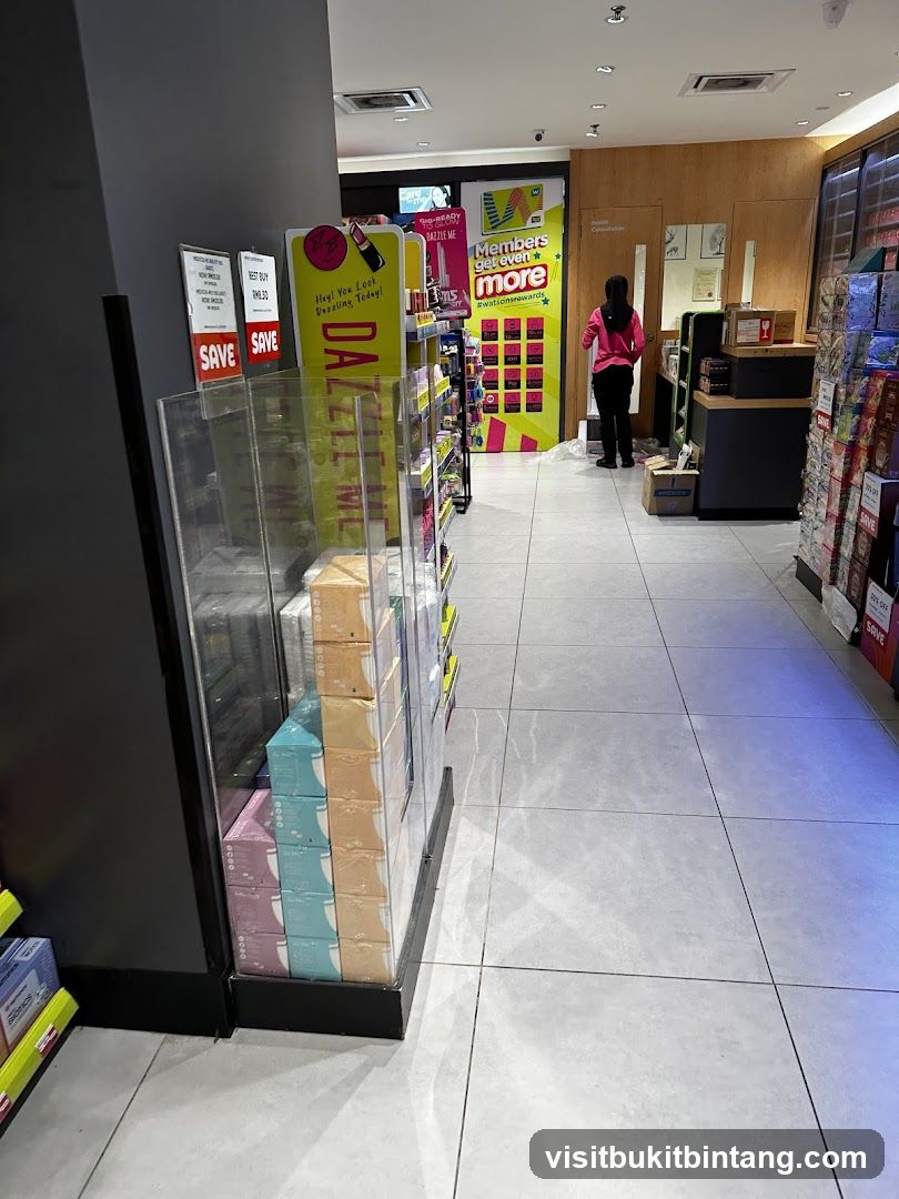 Retail Store Interior with Promotions