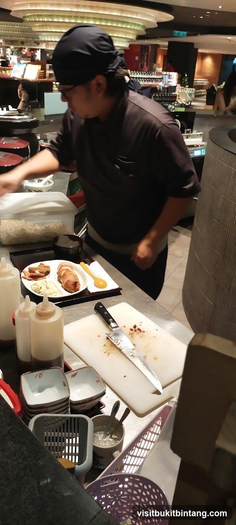 Chef preparing food