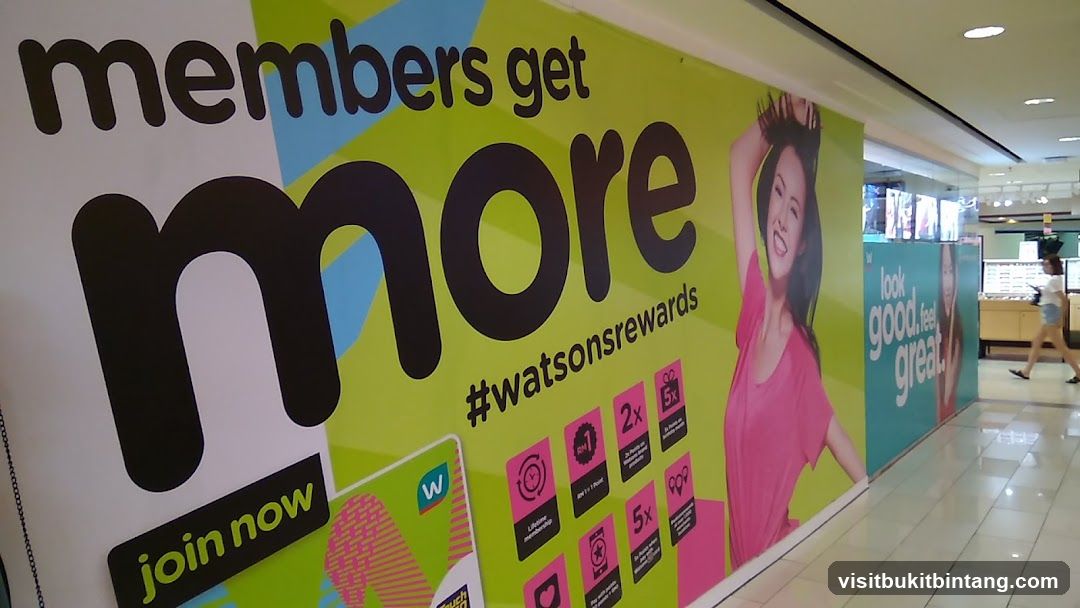 Watsons Rewards Advertisement