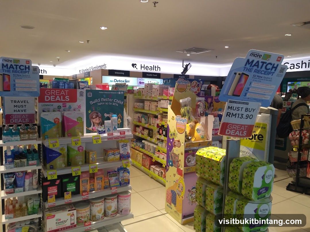 Health and Beauty Store Aisles
