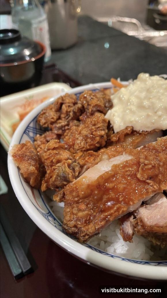 Fried Chicken Rice Bowl
