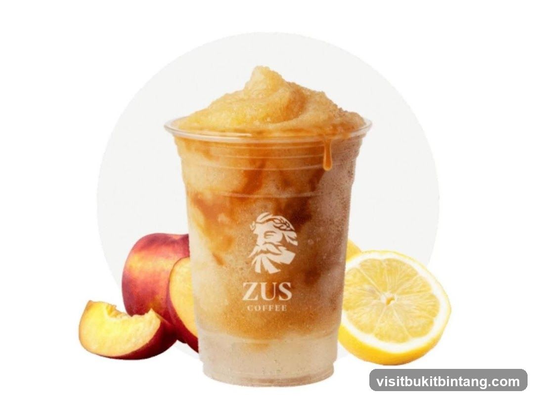 Peach Lemonade Frappe