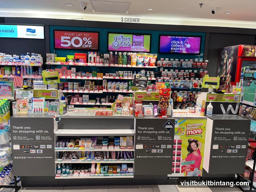 Watsons Store Interior