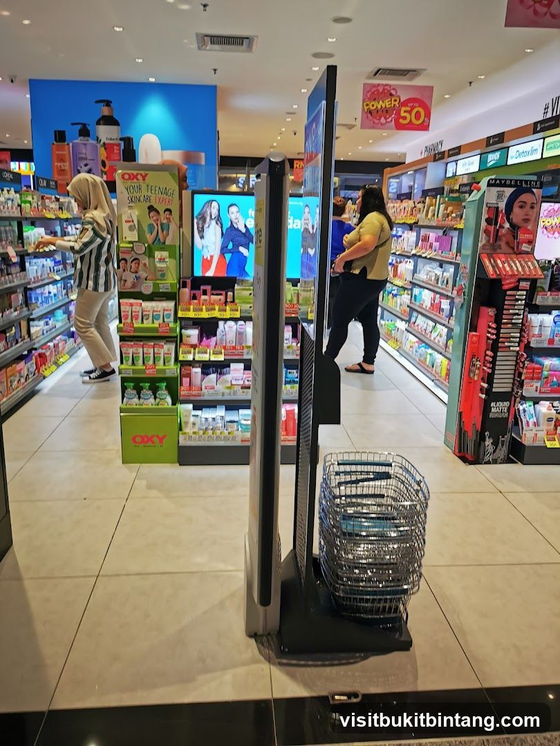 Cosmetics and Personal Care Store Interior