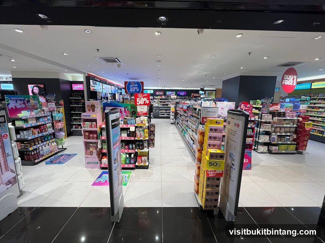 Cosmetics and Health Products Store Interior