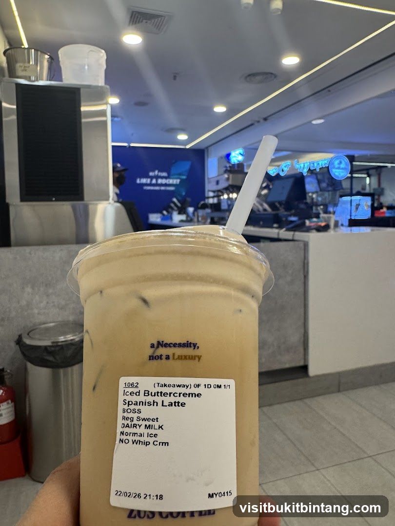 Iced Spanish Latte