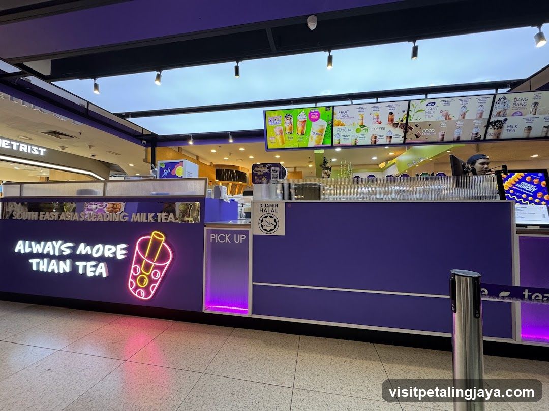 Boba Tea Shop Interior