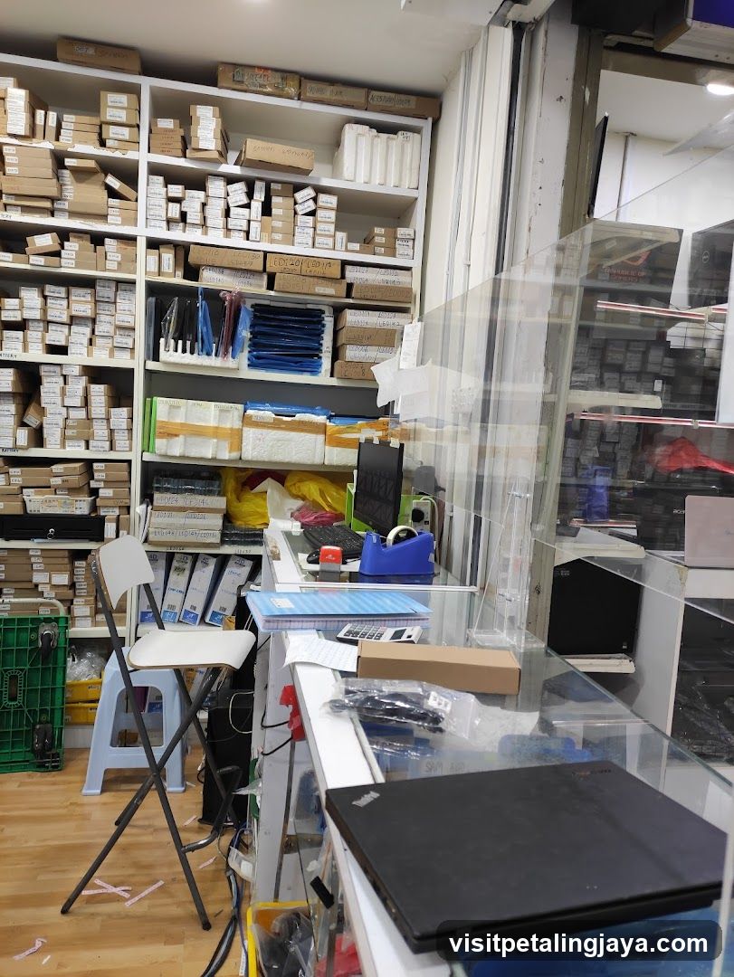 Electronics Repair Shop Interior