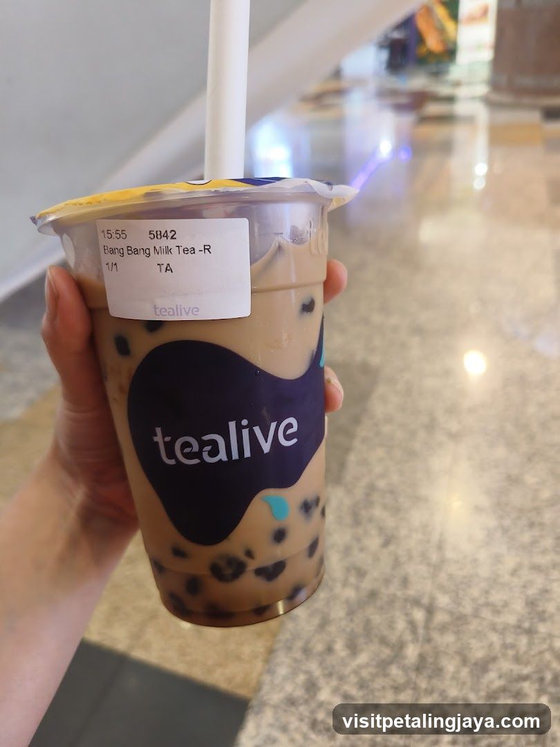 Tealive Bubble Tea Cup
