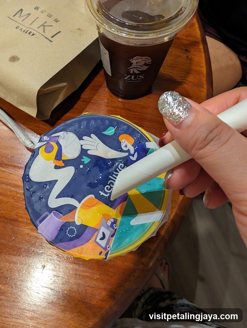 Coffee and Dessert at Cafe