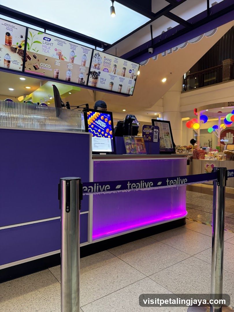 Tealive Counter Interior