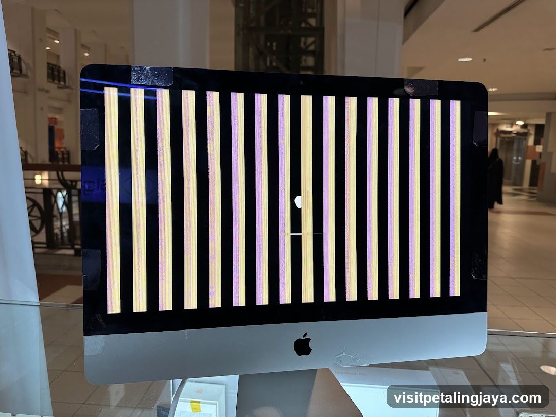 Apple iMac Display Test Pattern