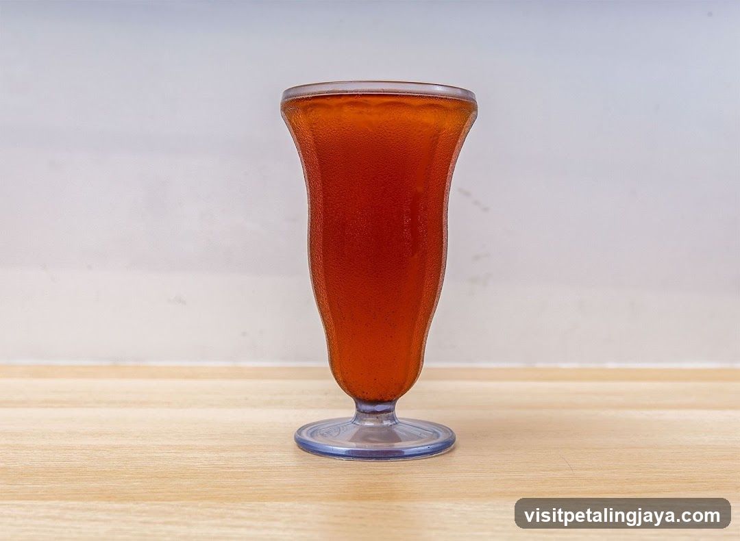 iced tea in glass