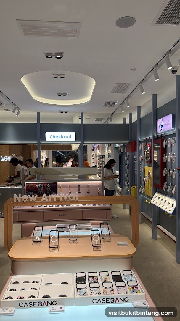 Phone Case Store Interior