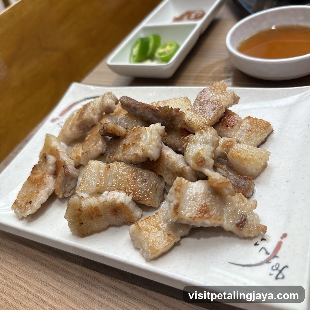 Crispy Pork Belly Slices