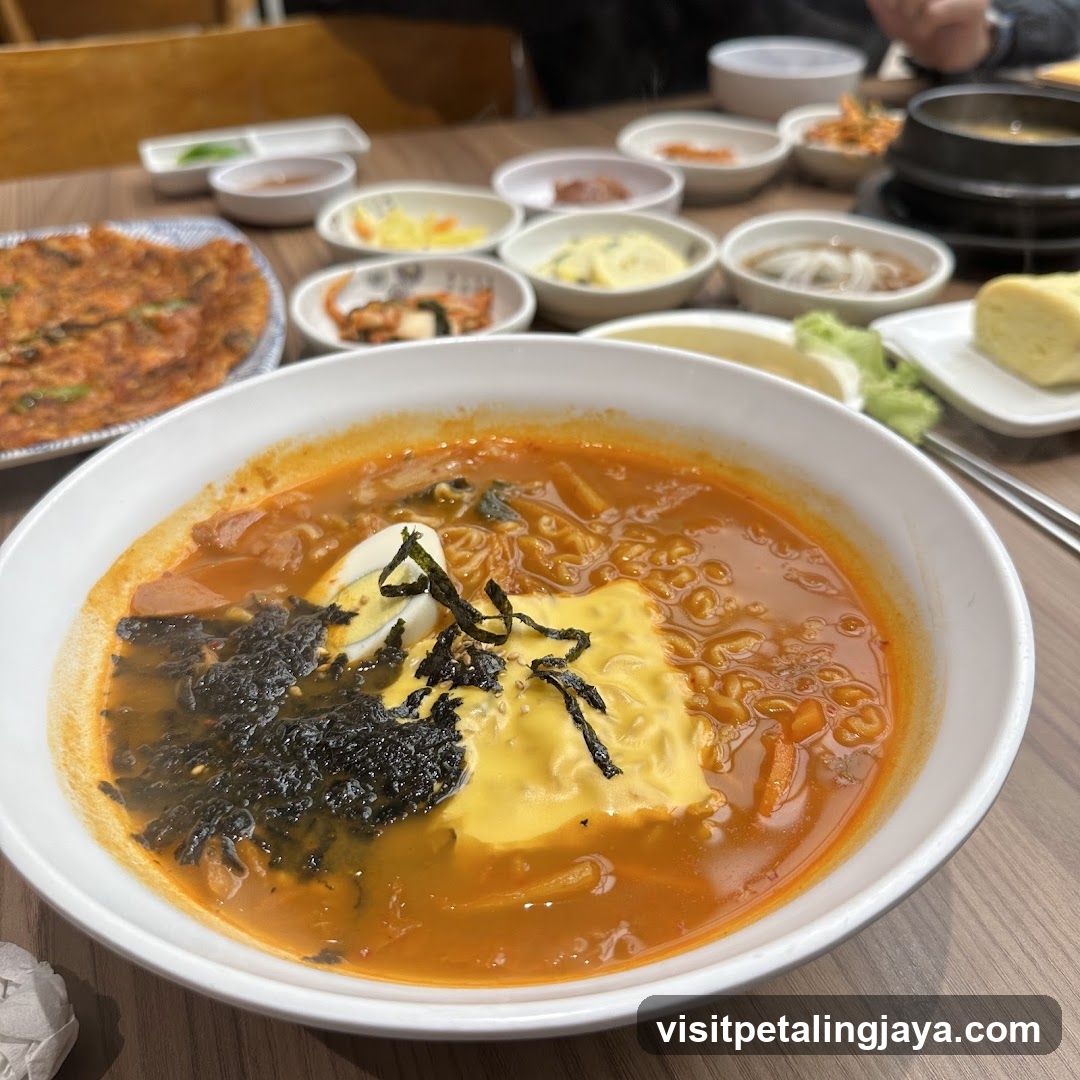 Korean Hot Pot Meal
