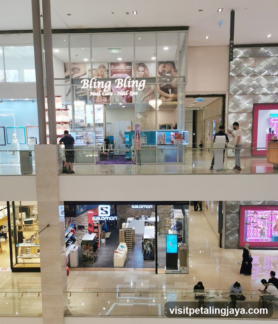 Shopping Mall Interior View
