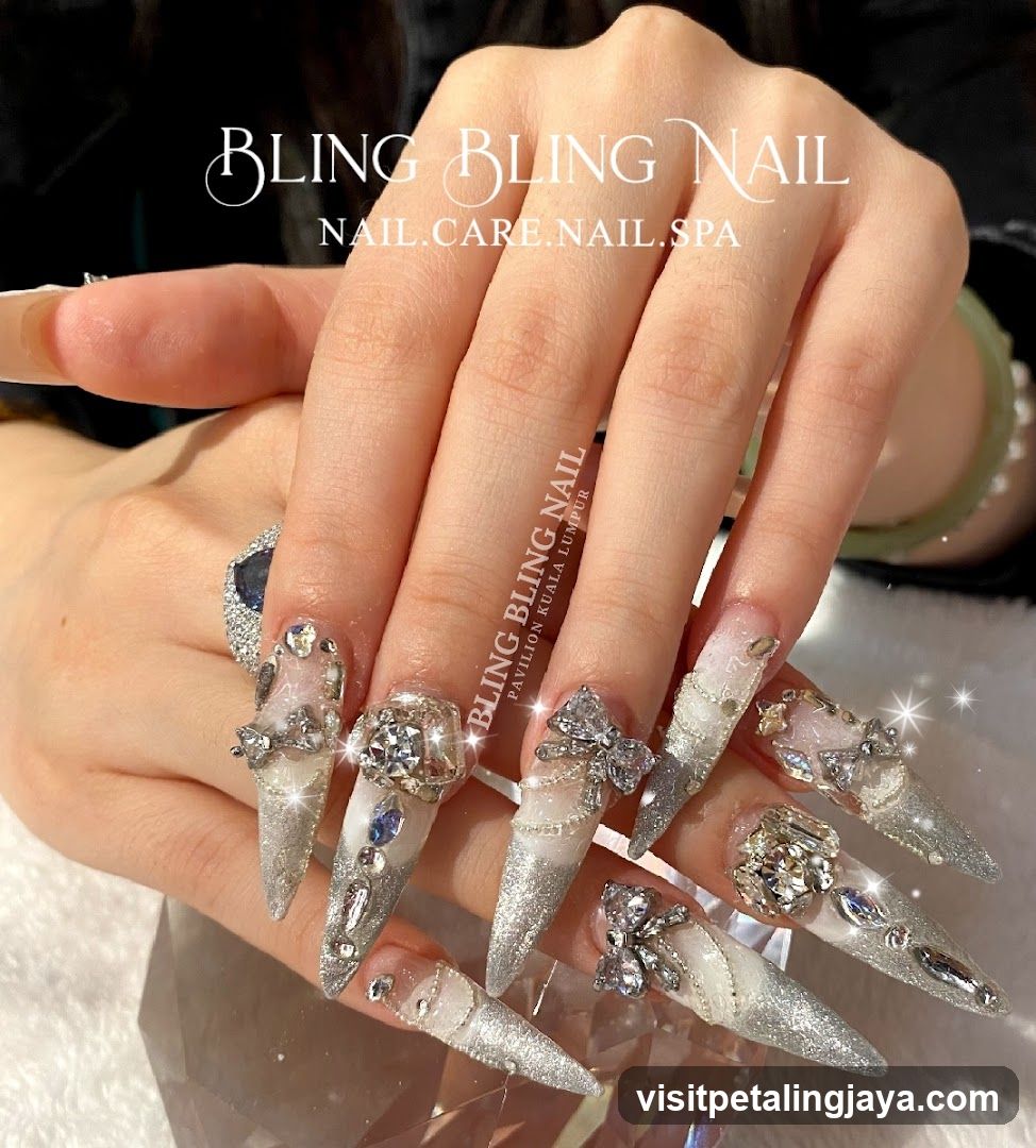 Bling Bling Nail Art Display