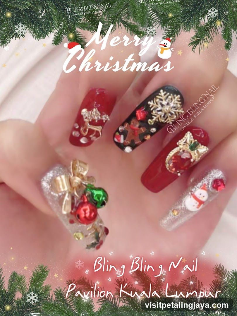 Christmas Nail Art Ad