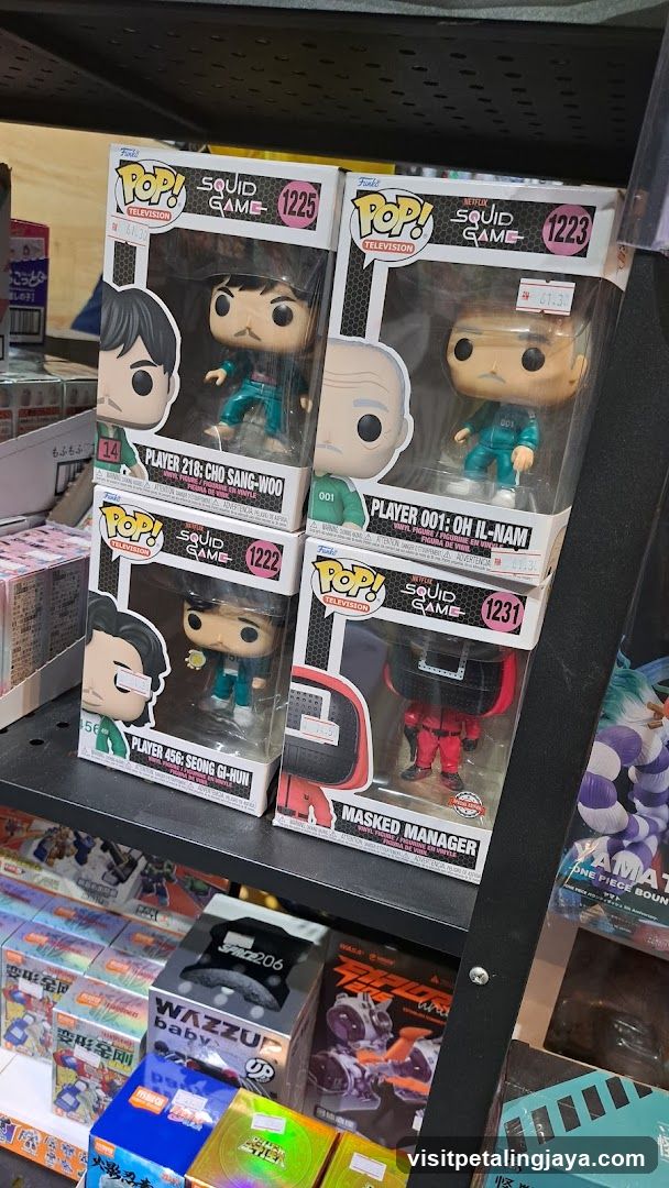 Funko Pop Squid Game Display