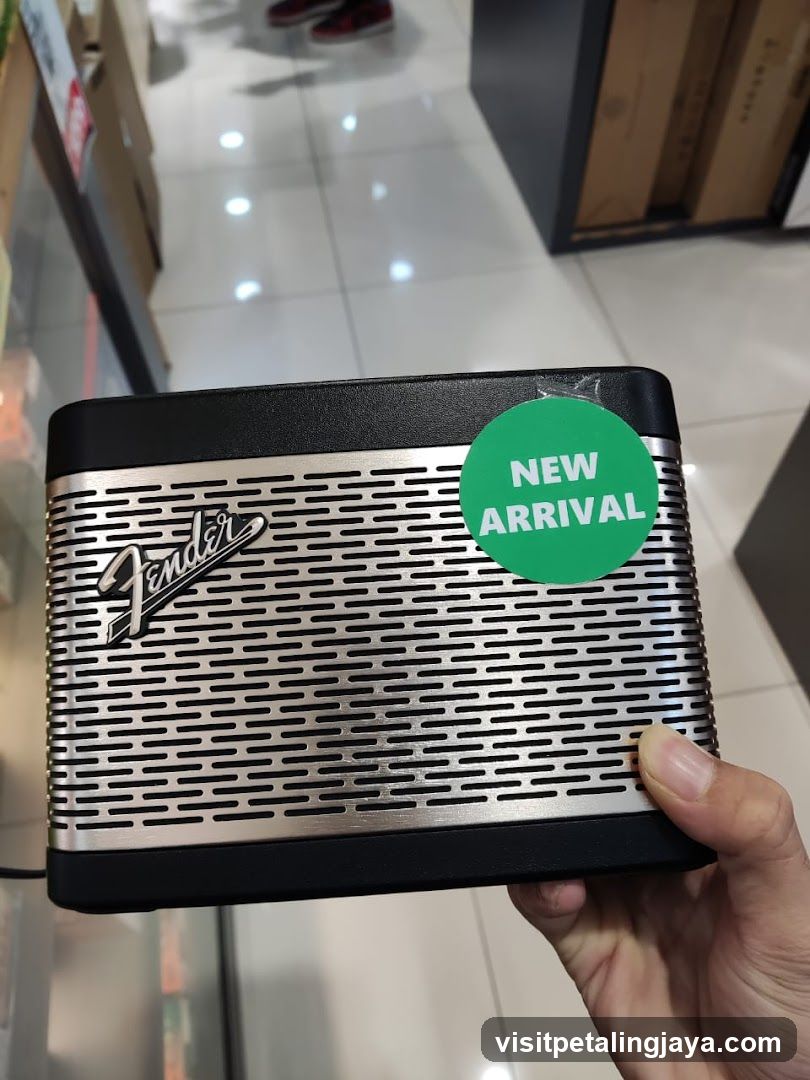 Fender Speaker with New Arrival Sticker