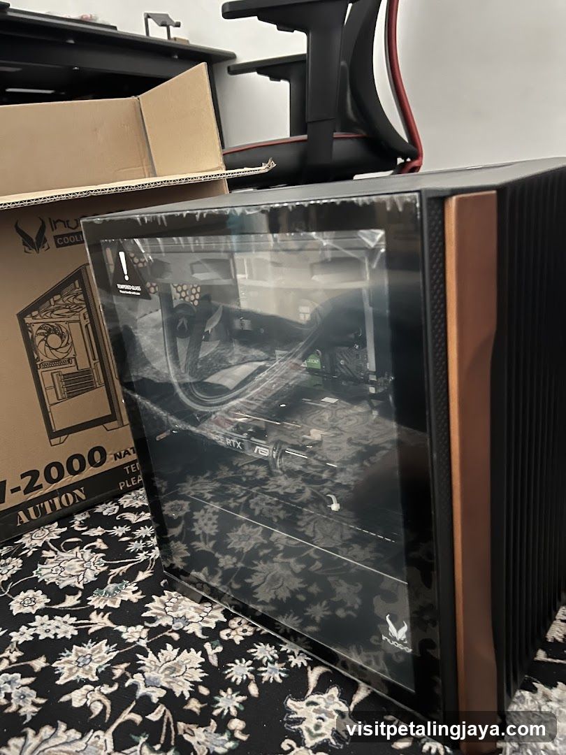 Computer Case with Packaging