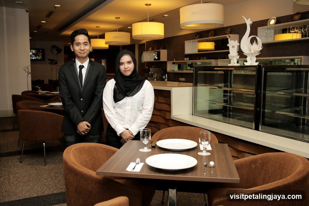Restaurant Interior with Staff