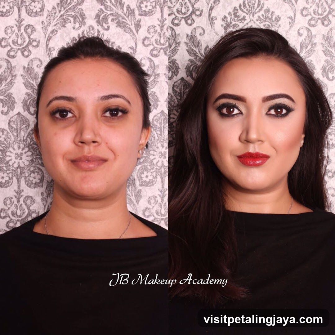 Makeup Transformation Before and After