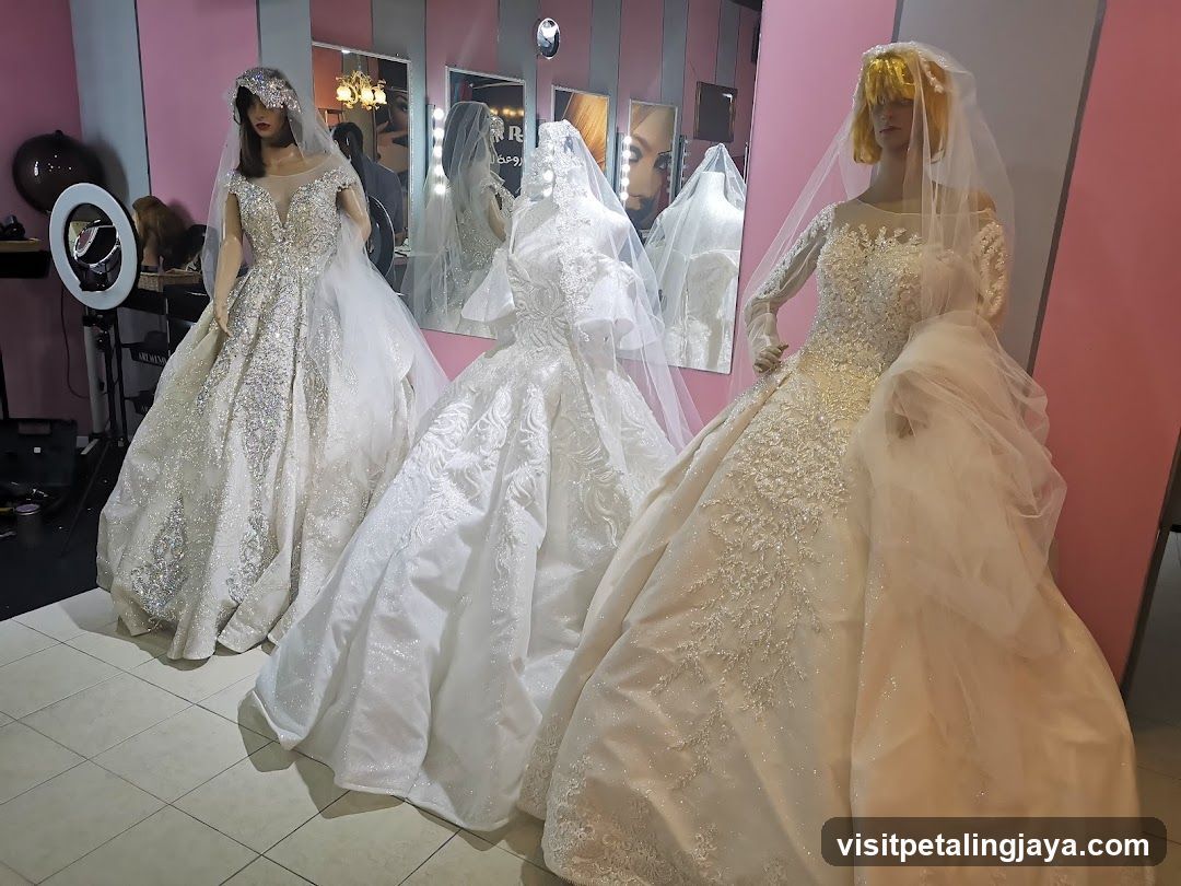 Wedding Gowns Display